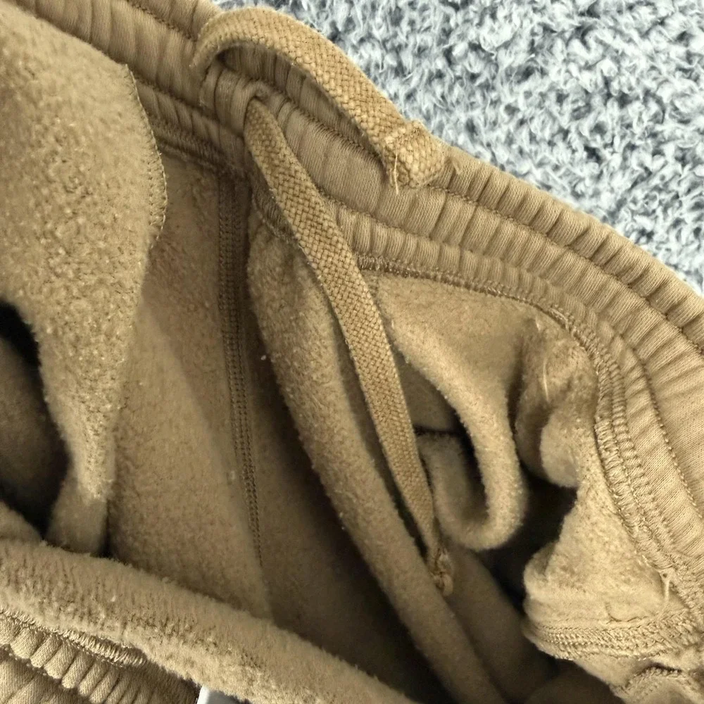 Nike Sweatpants Mens 2XL Brown Fleece Joggers Swoosh Logo 826431-258 XXL